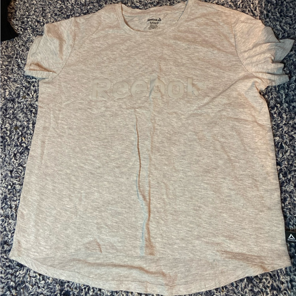 Reebok Light Gray Short Sleeve Tee